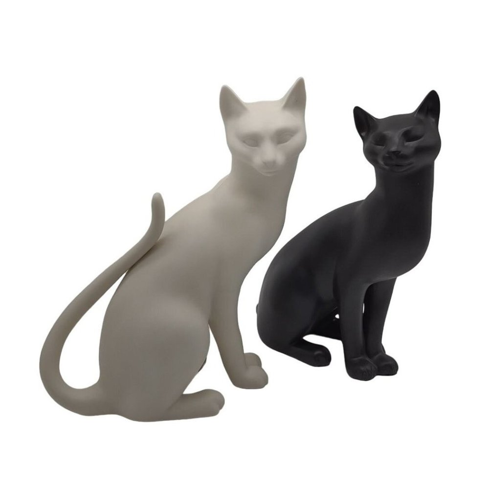 Cats Counterpoint Black and White Satin 1986 The Franklin Mint